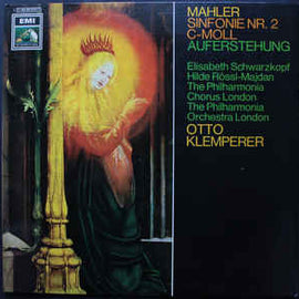 Mahler, Otto Klemperer, Philharmonia Orchestra And Chorus ‎– Sinfonie Nr. 2 C-Moll "Auferstehung"