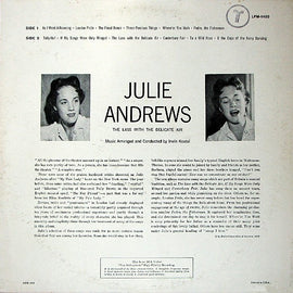 Julie Andrews ‎– The Lass With The Delicate Air  (1957)