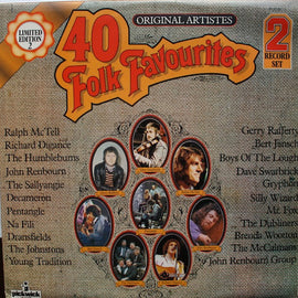 Various ‎– 40 Folk Favourites  (1979)