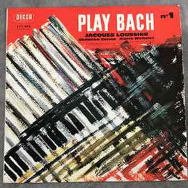 Jacques Loussier / Christian Garros / Pierre Michelot ‎– Play Bach N°1  (1961)