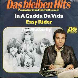 Iron Butterfly ‎– In A Gadda Da Vida / Easy Rider  (1977)     7"