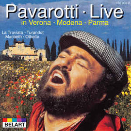 Pavarotti ‎– Live In Verona - Modena - Parma  (1986)     CD