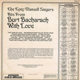 The Tony Mansell Singers – Hits From Burt Bacharach With Love  (1971)