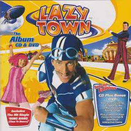 LazyTown ‎– The Album CD & DVD  (2006)     CD