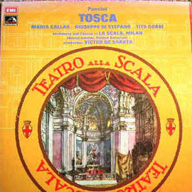 Teatro Alla Scala with Maria Callas, Giuseppe Di Stefano, Tito Gobbi conducted by Victor De Sabata ‎– Puccini - Tosca