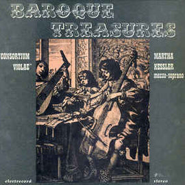 "Consortium Violae"*, Martha Kessler ‎– Baroque Treasures (1987)