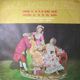 W. A. Mozart* - Orchestra Concertgebouw Din Amsterdam* Dirijor : Karl Böhm ‎– Simfonia Nr. 39 În Mi Bemol Major / Simfonia Nr. 40 În Sol Minor