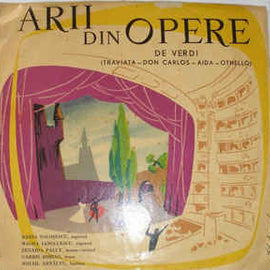 Verdi* ‎– Arii Din Opere (Traviata ‎– Don Carlos ‎– Aida ‎– Othello) (1959)