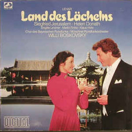 Chor Des Bayerischen Rundfunks, Siegfried Jerusalem, Helen Donath, Franz Lehár ‎– Das Land Des Lächelns (1982)