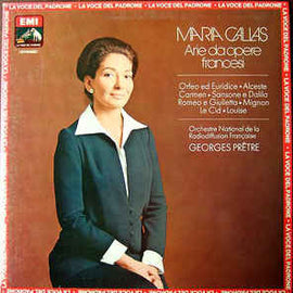 Maria Callas, Orchestre National De La Radiodiffusion Francaise* Conducted By Georges Prêtre ‎– Arie Da Opere Francesi (1975)