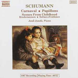 Schumann*, Jenö Jandó ‎– Kinderszenen / Papillons / Carnaval (1988)