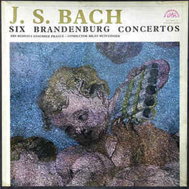 J. S. Bach* - Ars Rediviva Ensemble Prague* – Milan Munclinger ‎– Six Brandenburg Concertos (1969)