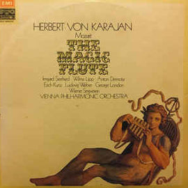 Wolfgang Amadeus Mozart, Herbert von Karajan, Irmgard Seefried, Wilma Lipp, Anton Dermota, George London (2), Vienna Philharmonic Orchestra* ‎– The Magic Flute (1986)