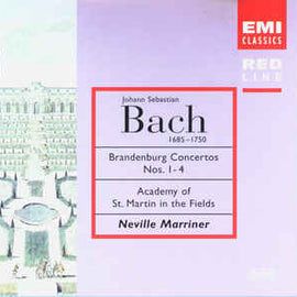 Johann Sebastian Bach ‎– Brandenburg Concertos Nos. 1-4 (1997)